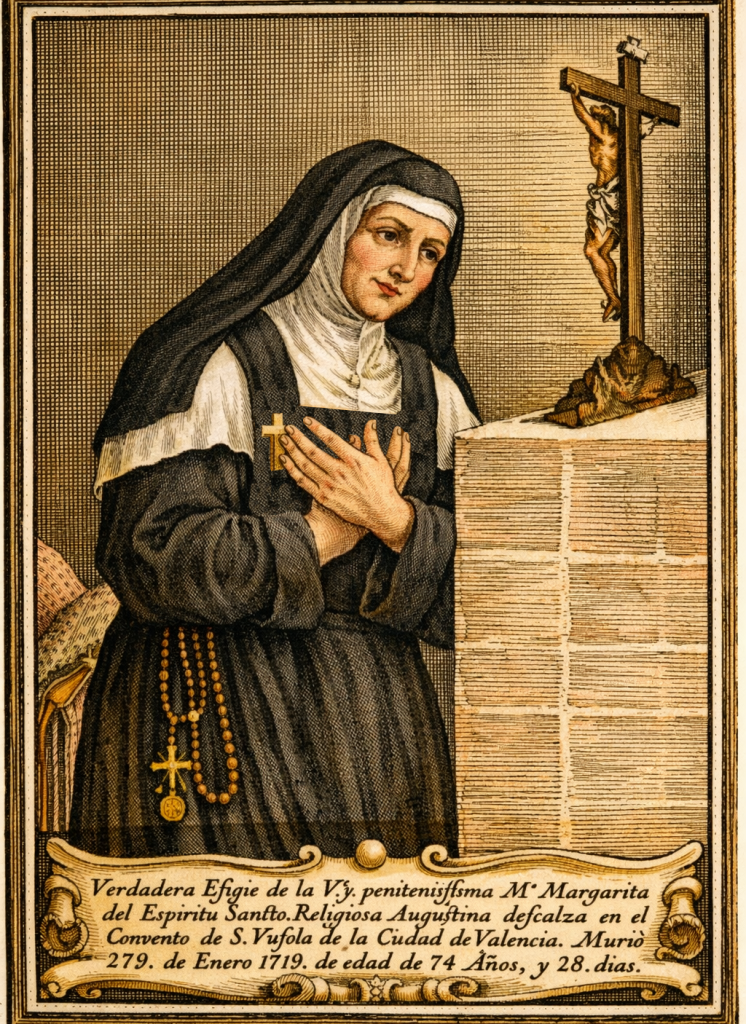 Madre Margarita, grabado